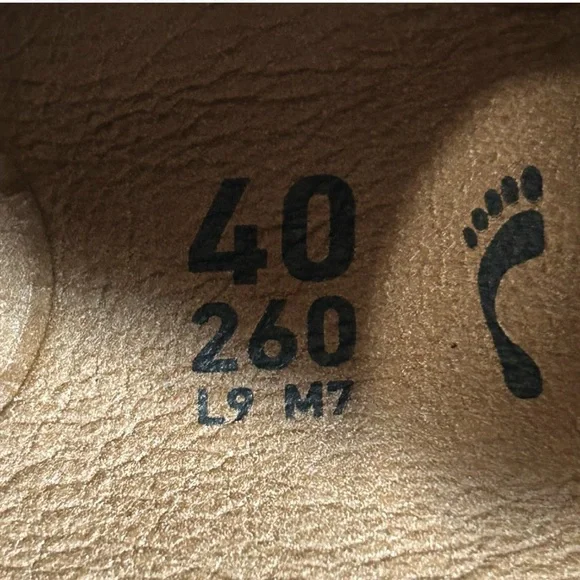 Birkenstock Gary Black Suede Oxford Comfort Shoes EU 40 Women 9 Men 7 Cork Boho - Picture 9 of 10